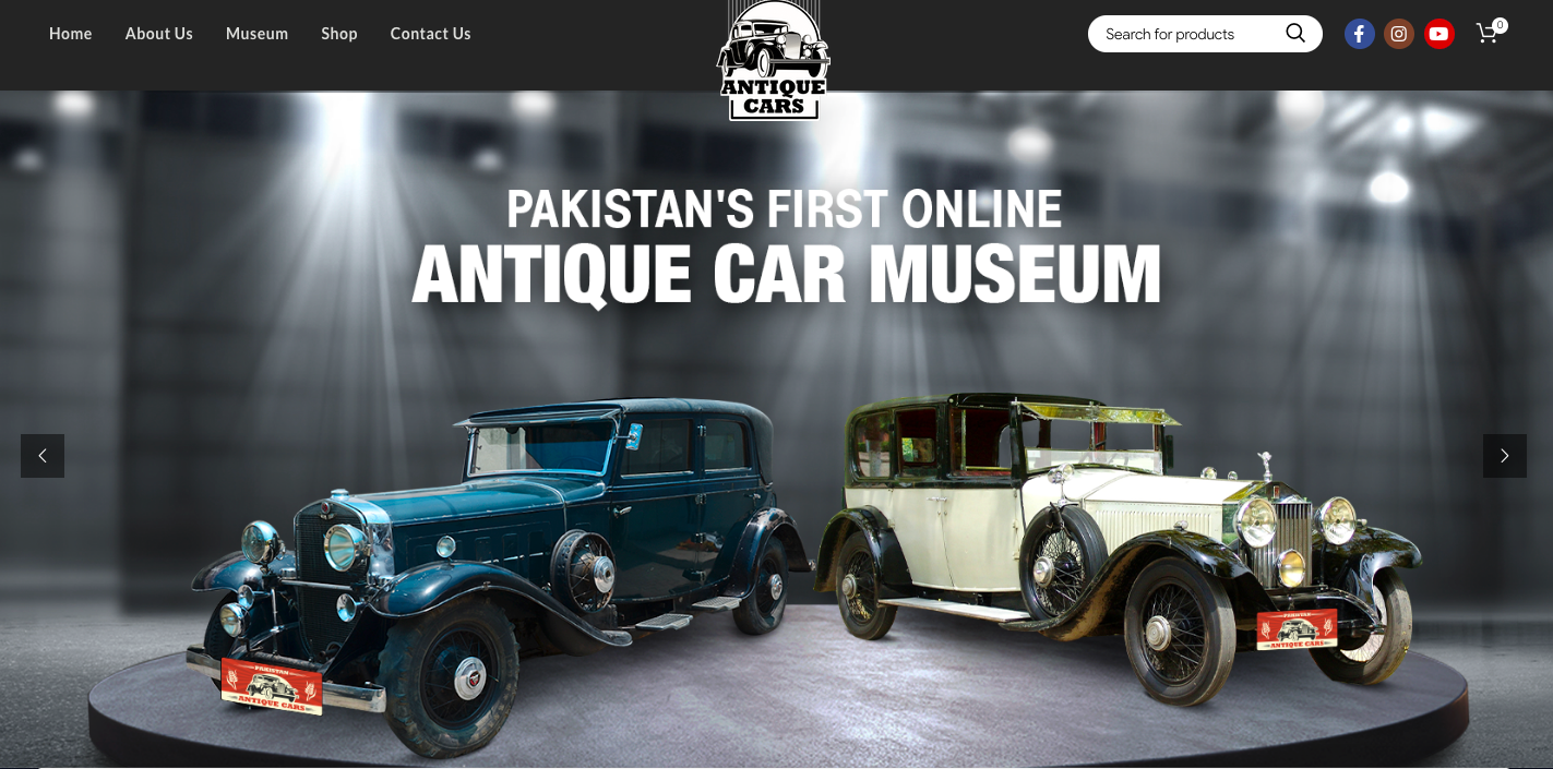 ANTIQUE CARS:Pakistan's 1ST Online Museum - Asim Qureshi